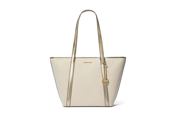 マイケルコース レディース ハンドバッグ バッグ Jet Set Travel Large Top Zip Tote Pale Goldの通販は 29,480円