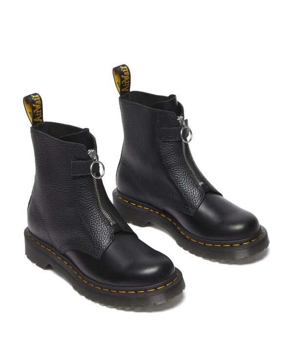 ドクターマーチン レディース ブーツ・レインブーツ シューズ 1460 Pascal Front Zip Leather Boots Black