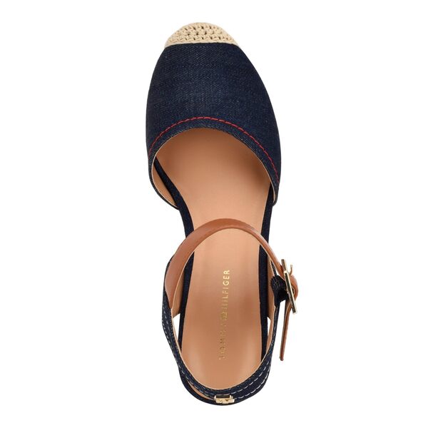 トミー ヒルフィガー レディース ヒール シューズ Nilsa Blue Denim