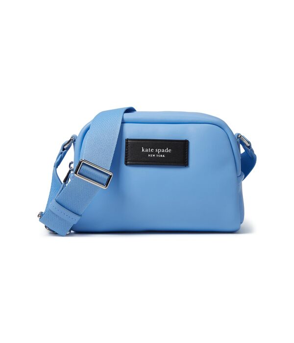 ケイトスペード レディース ハンドバッグ バッグ Puffed Smooth Leather Small Crossbody Astral Blueの通販は