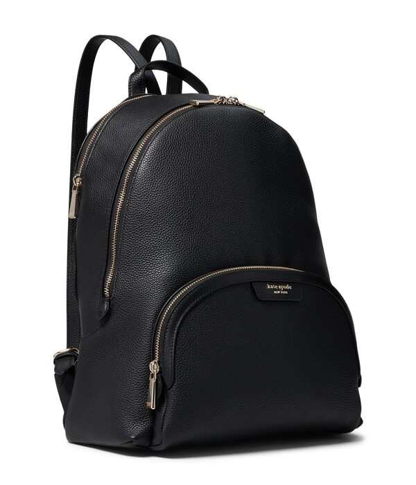 ケイトスペード レディース ハンドバッグ バッグ Hudson Pebbled Leather Large Backpack Black