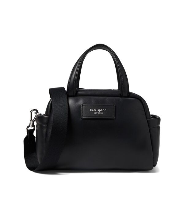 ケイトスペード レディース ハンドバッグ バッグ Puffed Smooth Leather Satchel Black