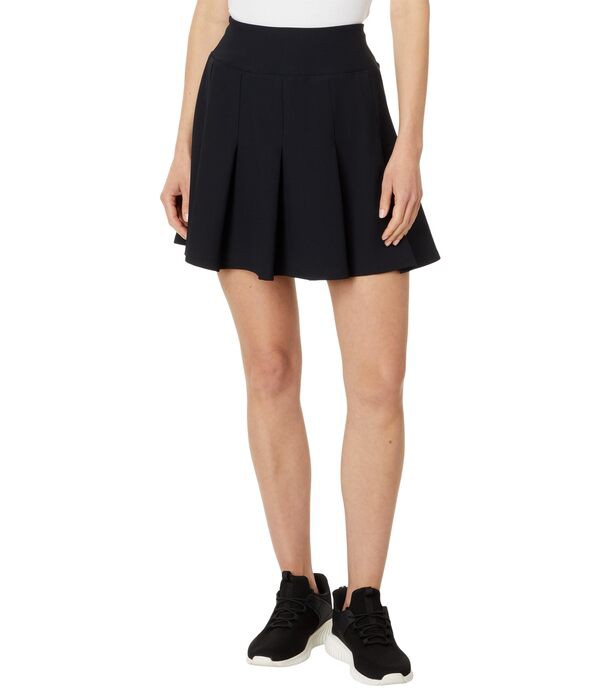 スケッチャーズ レディース スカート ボトムス Pickleball Uno Rib Pleated Skort Black