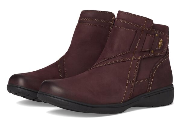 クラークス レディース ブーツ・レインブーツ シューズ Carleigh Style Wine Nubuckの通販は