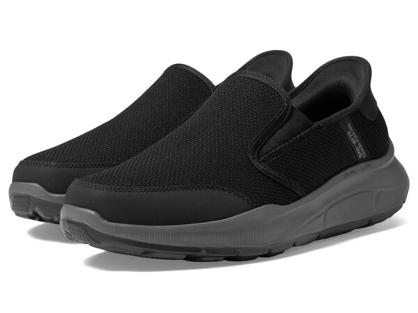 スケッチャーズ メンズ スニーカー シューズ Equalizer 5.0 Drayze Hands Free Slip-In Black/Charcoal