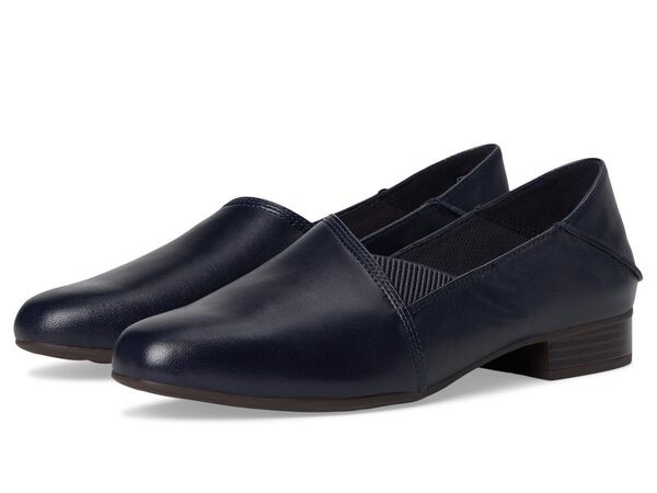 クラークス レディース サンダル シューズ Juliet Trim Navy Leatherの通販は