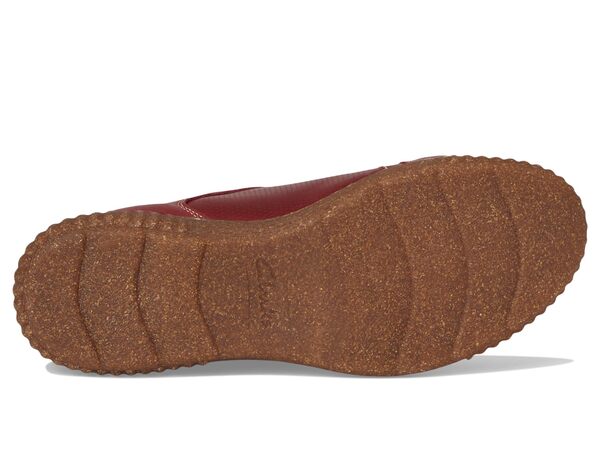 クラークス レディース スニーカー シューズ Caroline Janna Red Leatherの通販は