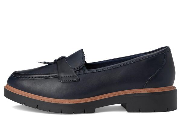 クラークス レディース スリッポン・ローファー シューズ Westlynn Bella Navy Leather