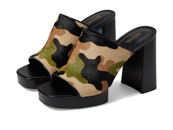 マイケルコース レディース ヒール シューズ Celeste Platform Sandal Smokey Olive Mu