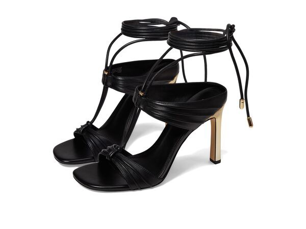 マイケルコース レディース ヒール シューズ Gabriella High Sandal Black/Gold