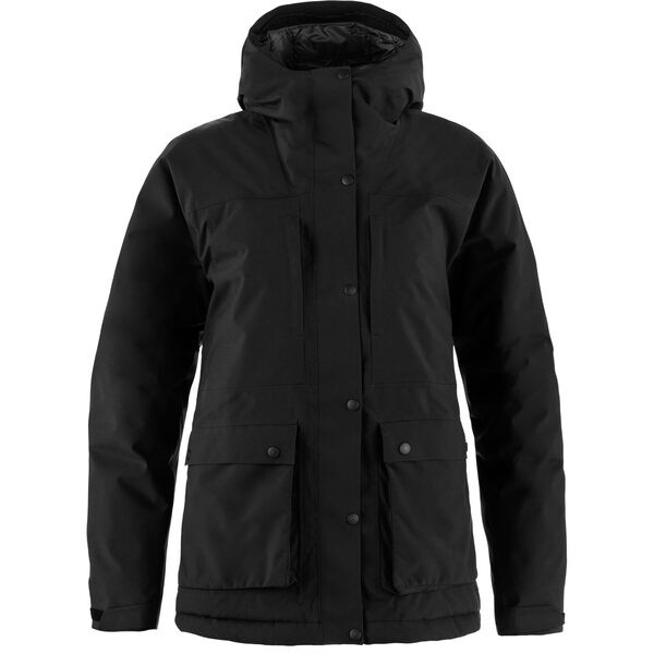 フェールラーベン レディース コート アウター HC Hydratic Padded Jacket W Black