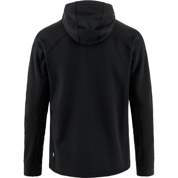 フェールラーベン メンズ パーカー・スウェット アウター Expedition Fleece Hoodie Black