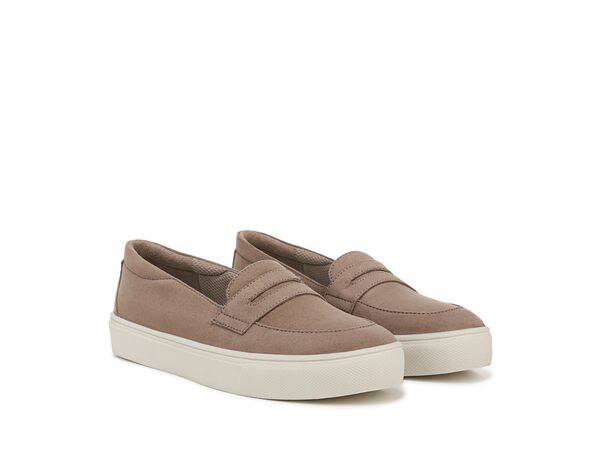 ドクター・ショール レディース スリッポン・ローファー シューズ Nova Moc Mocha Taupe Micの通販は