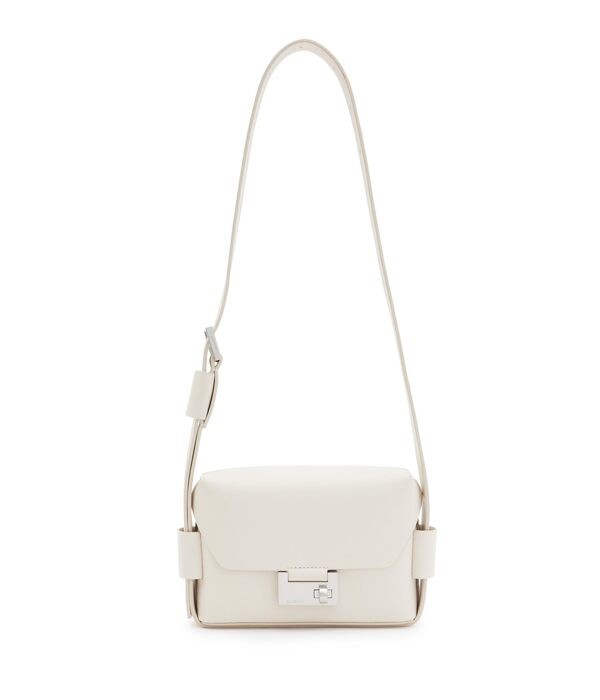 オールセインツ レディース ハンドバッグ バッグ Frankie Crossbody Desert White