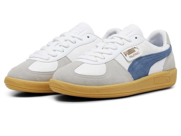 プーマ メンズ ブーツ・レインブーツ シューズ Palermo Puma White/Blueの通販は 14,220円