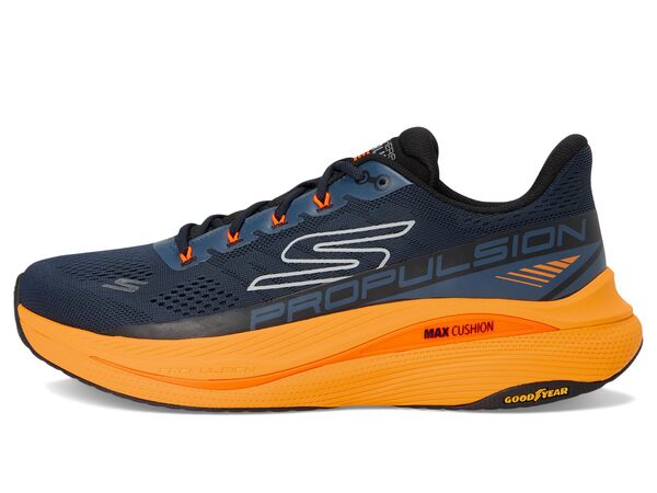 スケッチャーズ メンズ スニーカー シューズ Max Cushioning Propulsion Navy/Orangeの通販は スケッチャーズ メンズ スニーカー シューズ Max Cushioning Propulsion Navy/Orangeの通販は