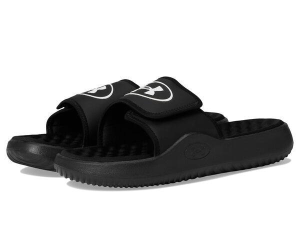 アンダーアーマー メンズ サンダル シューズ Ignite Pro 8 Black/Galaxy Blの通販は