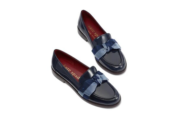 ケイトスペード レディース スリッポン・ローファー シューズ Leandra Loafer Cptn Nvy/Blu Gl