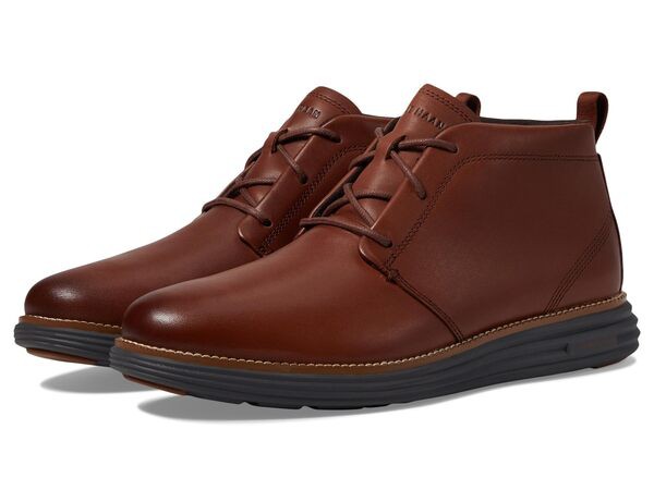 コールハーン メンズ ブーツ・レインブーツ シューズ Originalgrand Remastered Waterproof Chukka Boots Woodbury/Dark R