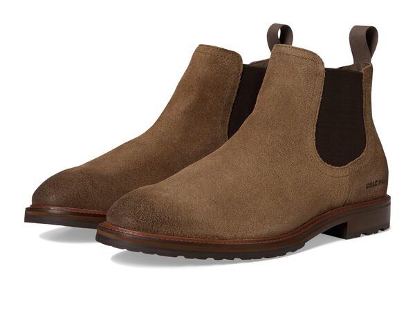 コールハーン メンズ ブーツ・レインブーツ シューズ Berkshire Lug Chukka Boot Lava Suede/Dark