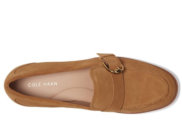 コールハーン レディース スリッポン・ローファー シューズ Giana Buckle Loafers Golden Honey Suの通販は