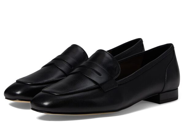 コールハーン レディース サンダル シューズ Tarese Soft Loafers Black Leather