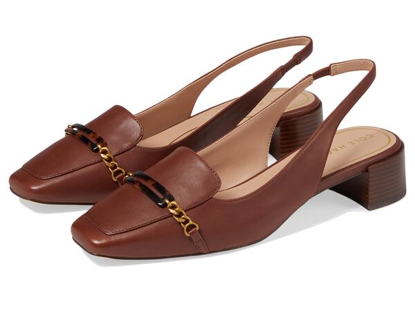 コールハーン レディース ヒール シューズ Penley Slingbck Pump Dark Cuoio Leatの通販は 24,336円