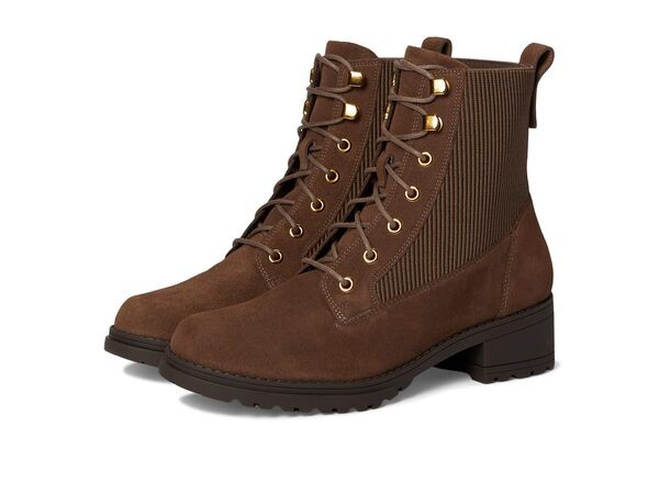 コールハーン レディース ブーツ・レインブーツ シューズ Camea Waterproof Combat Boot 2 Chocolate Lava