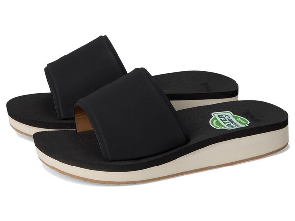 おはな サヌーク レディース サンダル シューズ Highland Slide Black