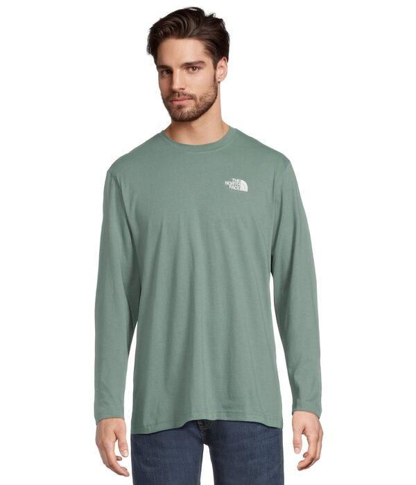 ノースフェイス メンズ シャツ トップス L/S Evolution Tee Duck Green