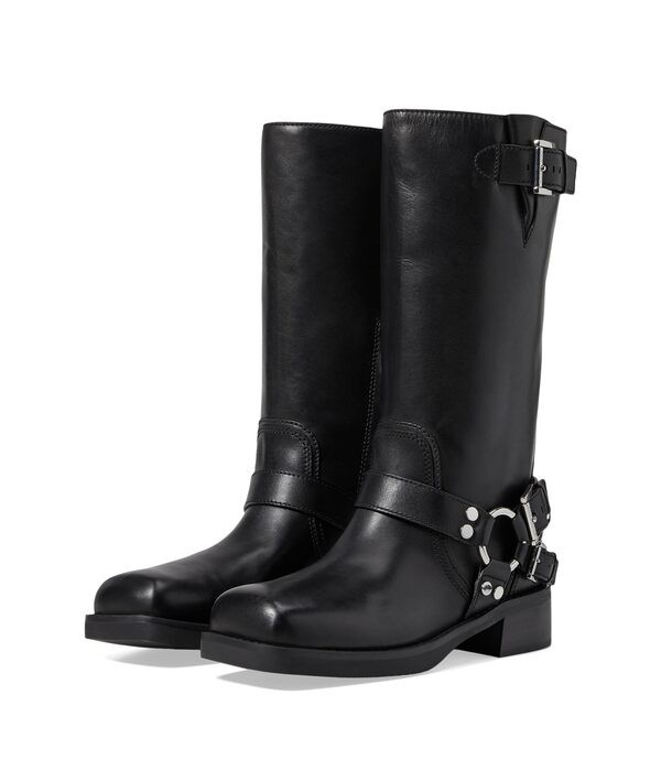 マイケルコース レディース ブーツ・レインブーツ シューズ Crosby Moto Boots Black