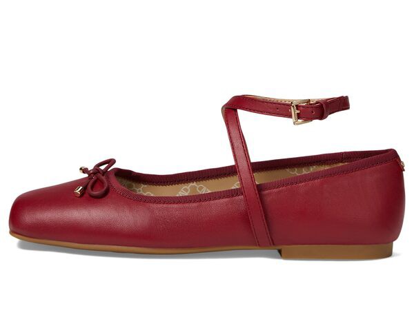 マイケルコース レディース サンダル シューズ Collette Flex Ballet Deep Red