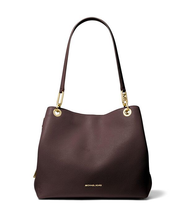 マイケルコース レディース ハンドバッグ バッグ Kensington Large Shoulder Tote Chocolate