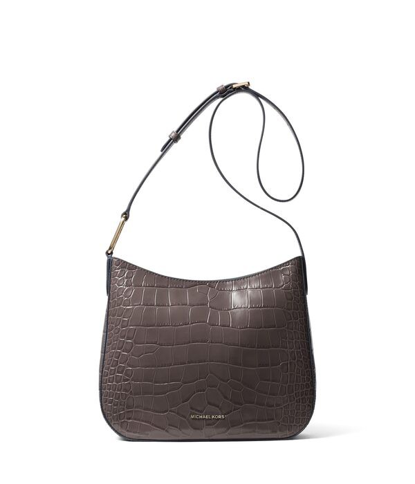 マイケルコース レディース ハンドバッグ バッグ Kensington Large Crossbody Chocolate