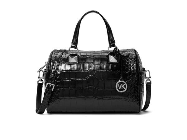 マイケルコース レディース ハンドバッグ バッグ Grayson Md Duffle Satchel Black