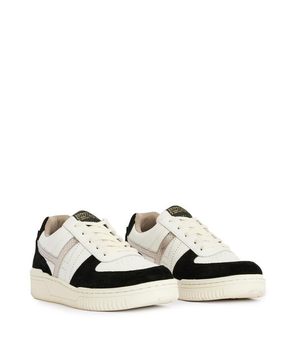 オールセインツ レディース スニーカー シューズ Vix Suede Sneakers White/Black