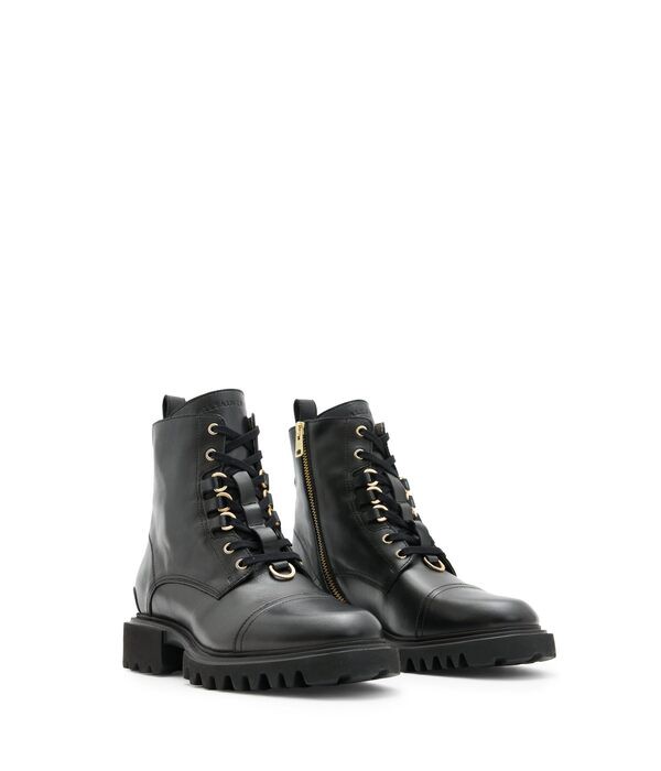 オールセインツ レディース ブーツ・レインブーツ シューズ Lydia Boots Black