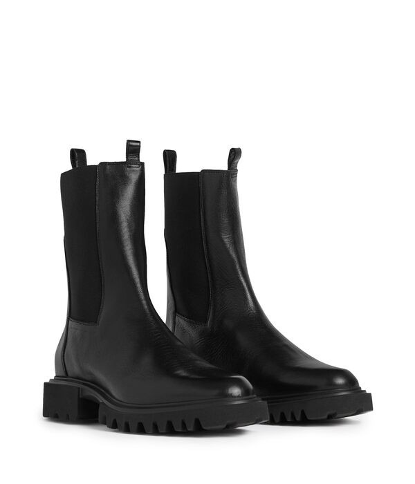 オールセインツ レディース ブーツ・レインブーツ シューズ Hallie Boots Black