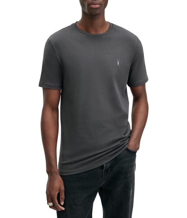 オールセインツ メンズ シャツ トップス Brace Short Sleeve Crew Carter Greyの通販は 17,980円