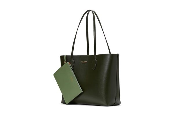 ケイトスペード レディース ハンドバッグ バッグ Bleecker Saffiano Leather Large Tote Arugula