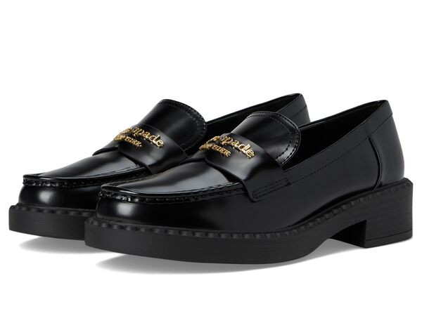 ケイトスペード レディース スリッポン・ローファー シューズ Blake Platform Loafer Blackの通販は