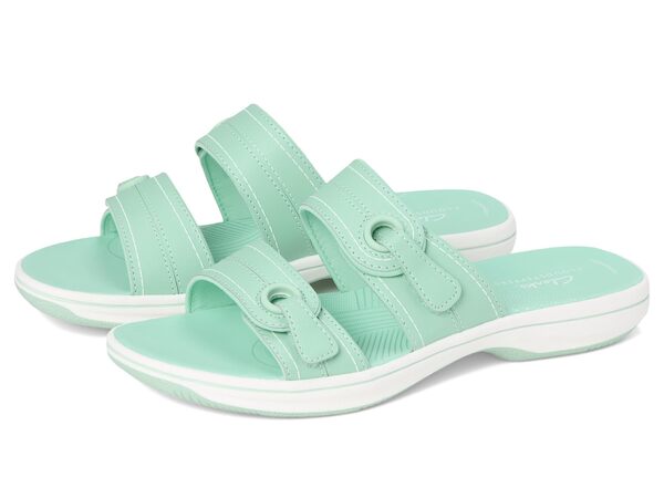 クラークス レディース サンダル シューズ Breeze Maye Turquoise Synth