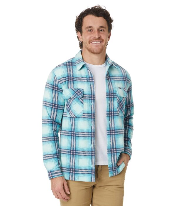 クイックシルバー メンズ シャツ トップス Surf Days Long Sleeve Polar Fleece Shirt Island Paradiseの通販は