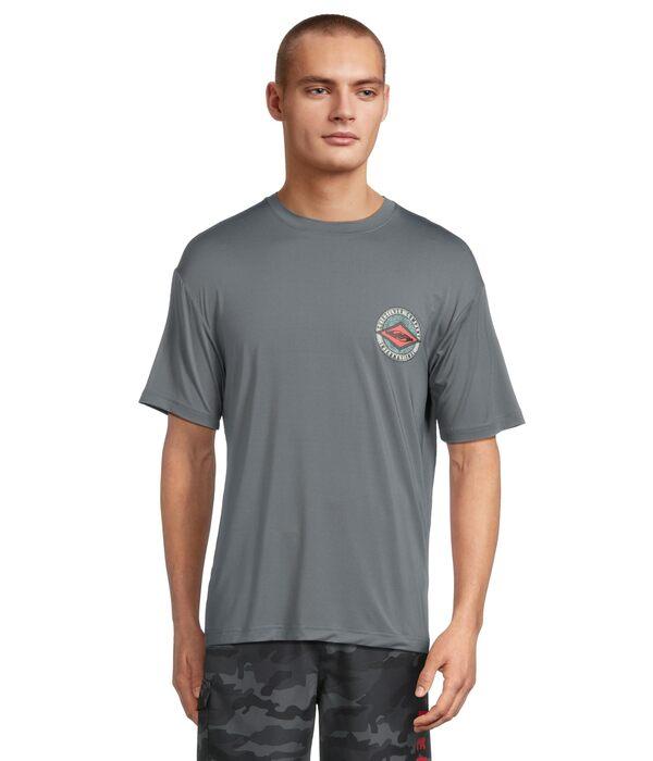 クイックシルバー メンズ ハーフパンツ・ショーツ 水着 Everyday Surf Tee Shorts Sleeve Surf Tee Granite Gray