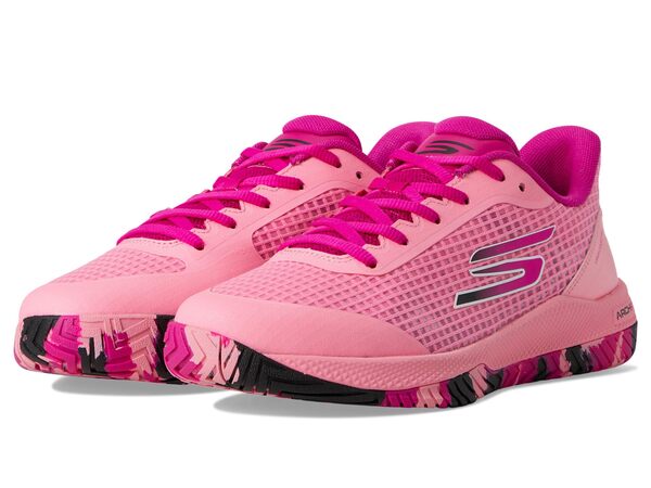 スケッチャーズ レディース スニーカー シューズ Go Train Arch Fit Viper Court Pro - Pickleball Pinkの通販は 27,232円
