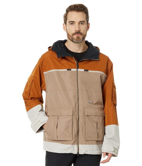 ボルコム メンズ コート アウター Nightbreaker 20K Jacket Chestnut Brownの通販は 52,680円