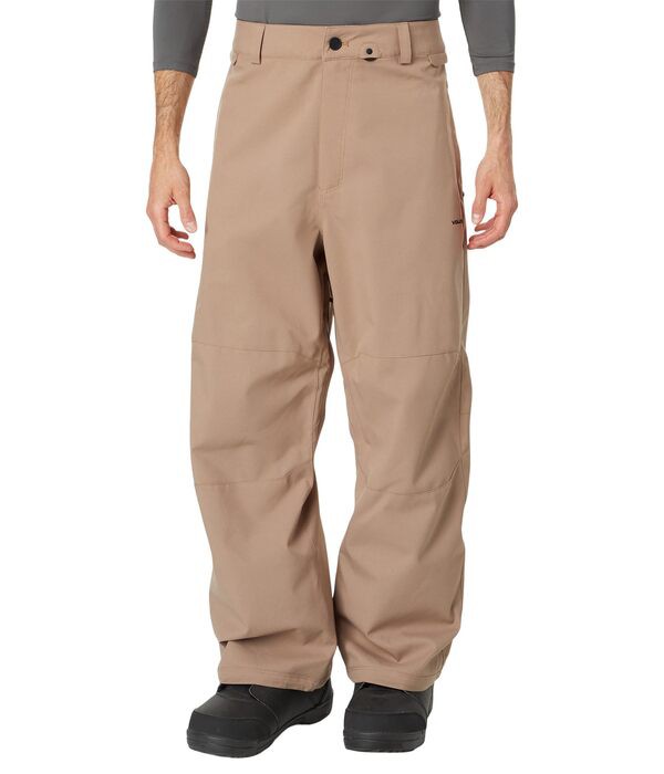 ボルコム メンズ カジュアルパンツ ボトムス Snow Billow Pant Chestnut Brown