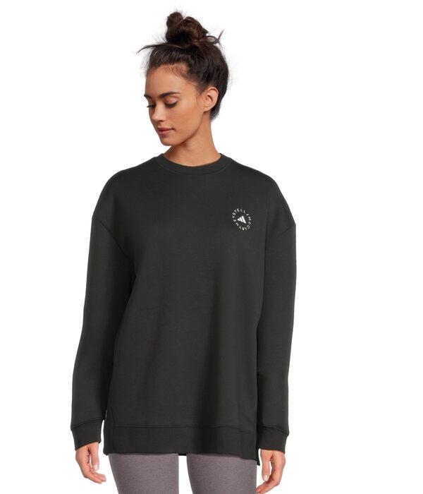 アディダス レディース パーカー・スウェット アウター Loose Sweatshirt IW6321 Black パーカー