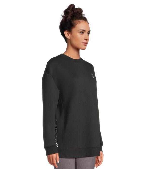 アディダス レディース パーカー・スウェット アウター Loose Sweatshirt IW6321 Black パーカー