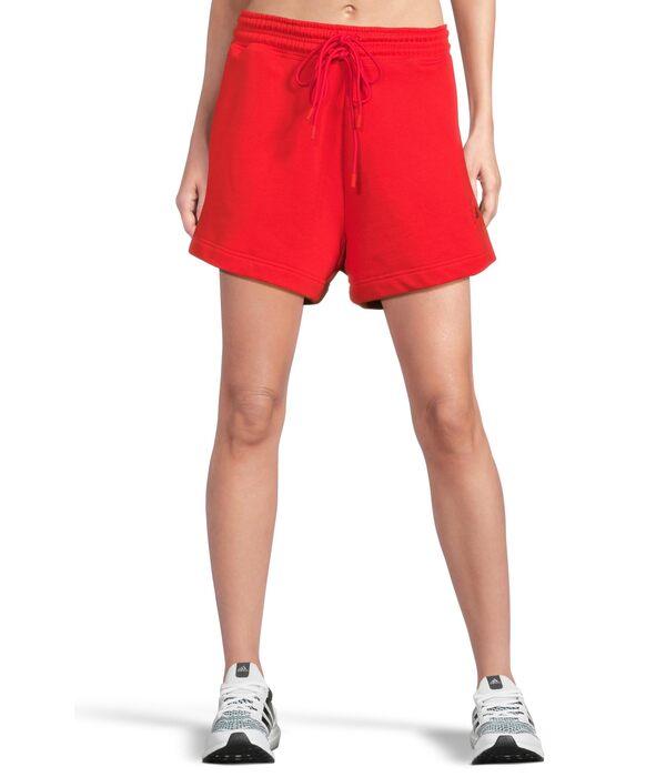 アディダス レディース ハーフパンツ・ショーツ ボトムス Terry Shorts JD4668 Active Red